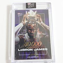 [現貨] LeBron James 2023-24 TOPPS NOW® Basketball Card LJ-40K
