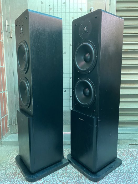 經典日本山水 SANSUI S T900V 三單體 雙8吋低音 落地喇叭一對 聽音樂的好喇叭 150W