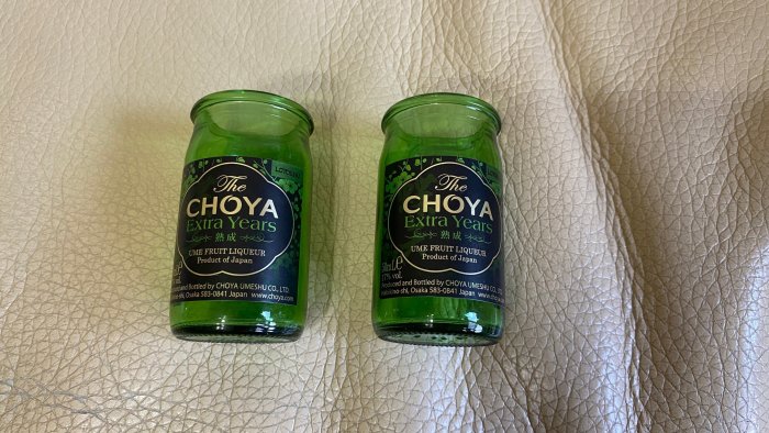 可愛 迷你 choya 迷你小酒瓶 空酒瓶 酒瓶空罐 擺飾 收藏