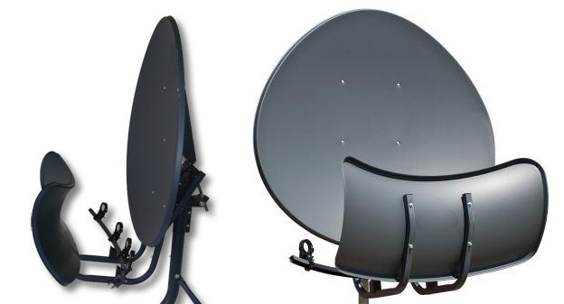 T90PM 多焦式衛星天線90cm 台灣鍵吉科技製造 Ku頻單天線多衛星接收 一鍋多星 大陸 台灣 衛星