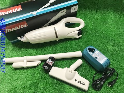 (含稅價)緯軒(底價4000不含稅)牧田 CL100DW 10.8V配雙電池 吸塵器 CL100D