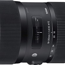 【高雄四海】Sigma 18-35mm F1.8 DC HSM Art for Canon 全新平輸．一年保固．