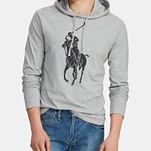 ☆【RL男生館】☆【POLO Ralph Lauren大馬印圖連帽T恤】☆【RL001F4】(L)