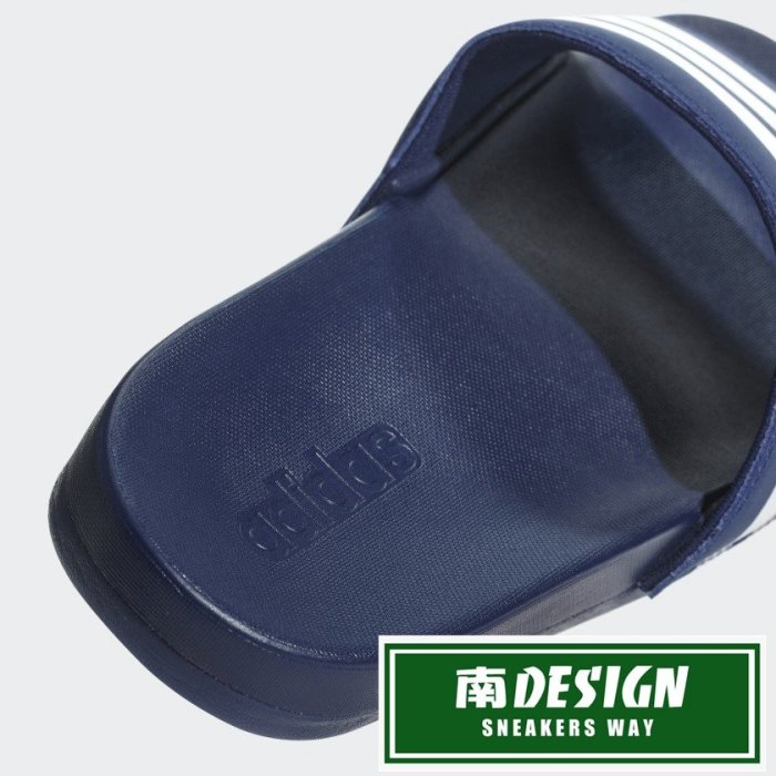 南 2021 3月Adidas ADILETTE COMFORT SLIDES B42114 藍白色 愛迪達 拖鞋 男女