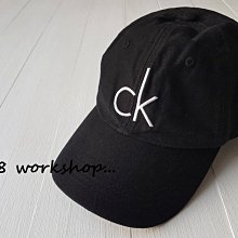 ☆【CK配件館】☆【Calvin Klein LOGO刺繡棒球帽】☆【CKH001F1】(黑色)