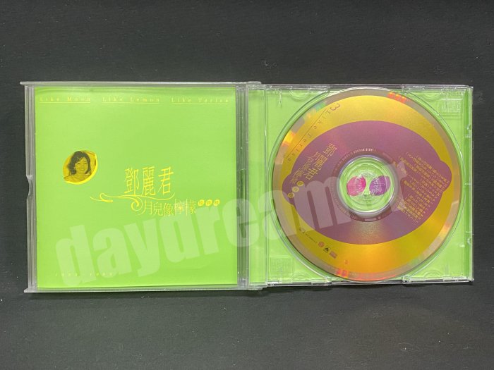 鄧麗君 月兒像檸檬經典輯 3CD 二手 絕版 非黑膠卡帶