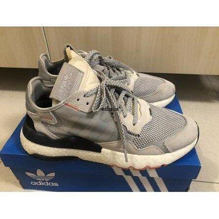 Adidas Originals NITE JOGGER 灰色 灰橘 DB3361潮鞋