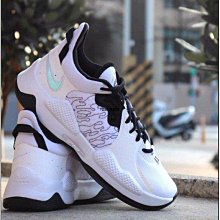 【正品】Nike PG5 EP 白黑 雲彩 XDR 耐磨 PG 籃球 男 CW3146-100潮鞋