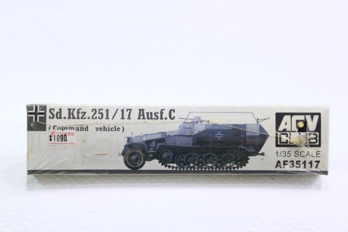 【統一模型玩具店】AFV CLUB《德國 履帶式指揮車型- Sd.Kfz.251/17》1:35 # AF35117