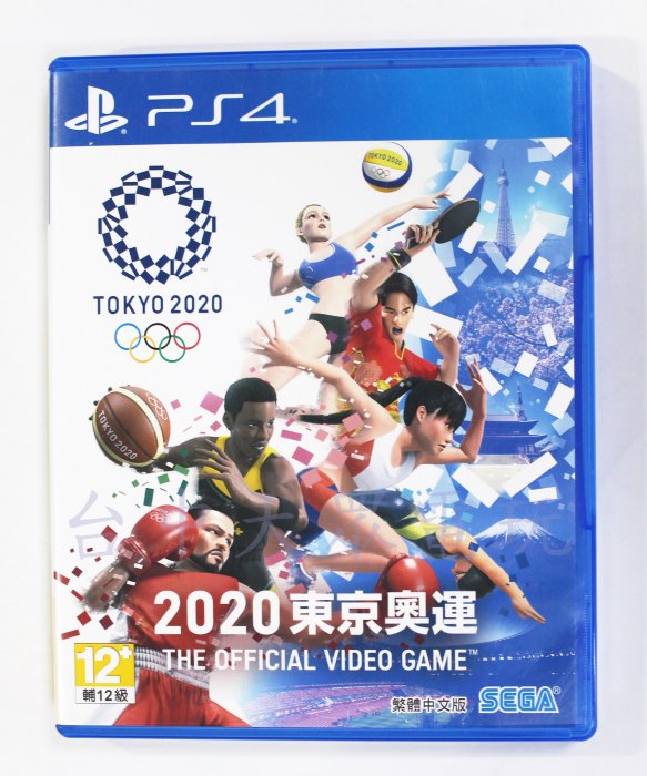 PS4 2020 東京奧運 The Official 運動遊戲 (中文版)**(二手片-光碟約9成8新)【台中大眾電玩】