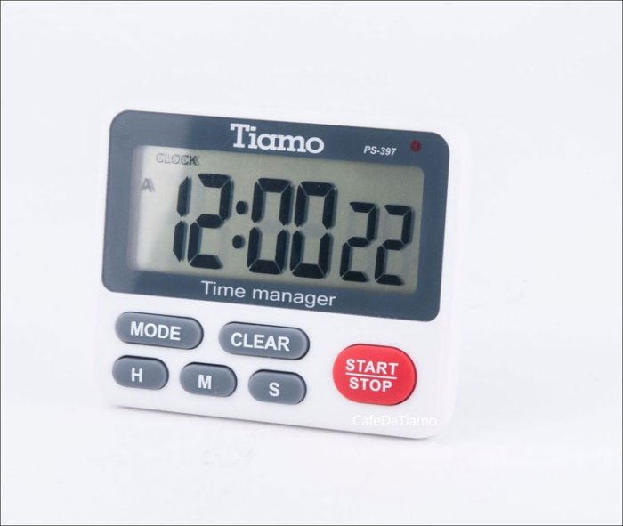 Tiamo 堤亞摩咖啡生活館【HG9299】Tiamo QY1709 電子數位計時器