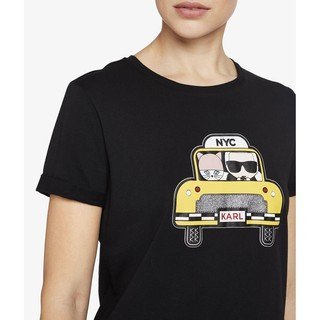 Karl Lagerfeld 老佛爺計程車款短T XS