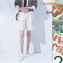 POLISEN聖路加設計師服飾(946-124)後腰鬆緊打褶5分造型褲裙原價3190元特價798元