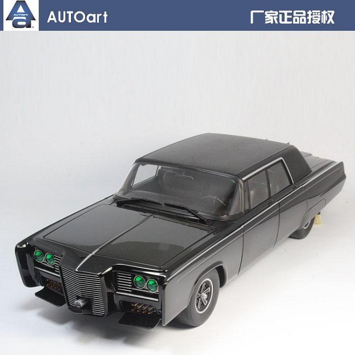 收藏模型車 車模型 奧拓AUTOart1:18 青蜂俠 李小龍電影版 BLACK BEAUTY 黑美人 模型