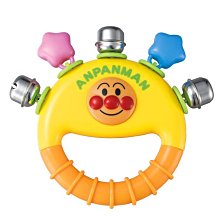 【JPGO日本購】日本原裝 麵包超人 Anpanman 嬰幼兒 手搖鈴玩具#435