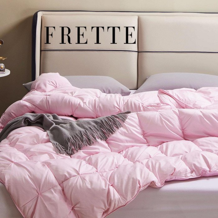 意大利品牌芙蕾特【FRETTE】鵝絨被子被芯100%白鵝絨保暖被秋冬被羽絨被