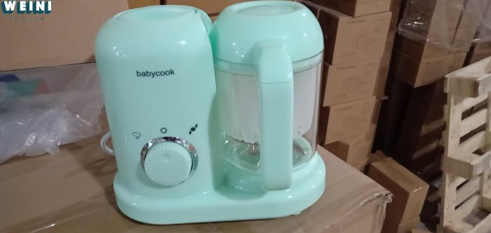 【鄰家Life】輔食機嬰兒電動蒸煮攪拌一體寶寶家用研磨機嬰兒輔食料理機絞肉機