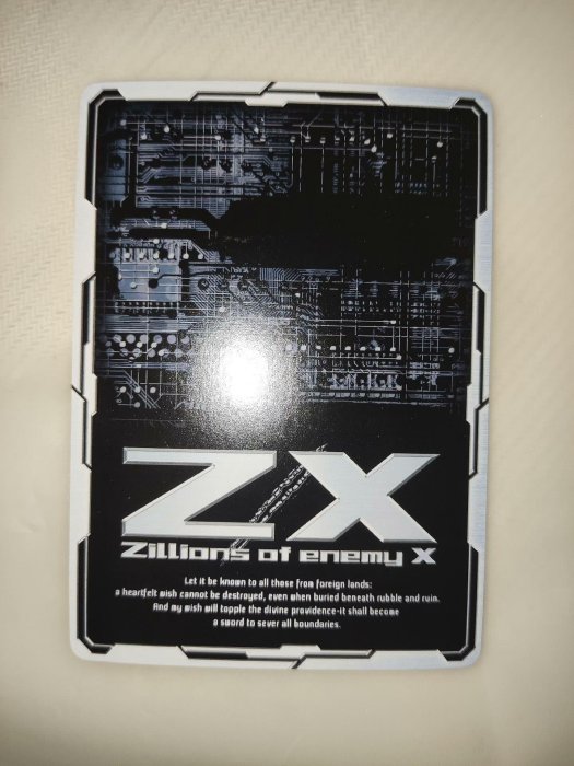 zx z/x 異界群敵 妹卡 收藏佳品986