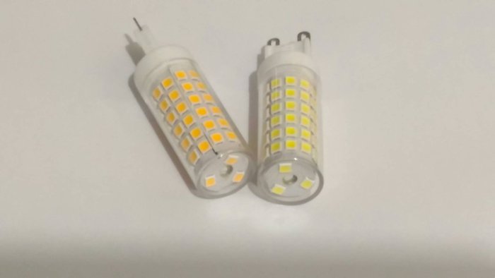 (高亮版)LED 豆燈 G9 9W 360度加頂部  豆泡9W超高亮燈泡(全電壓 110V~220V)