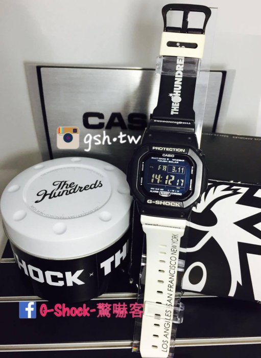 驚嚇客】CASIO G-SHOCK x THE HUNDREDS GW-M5610TH 炸彈聯名| Yahoo