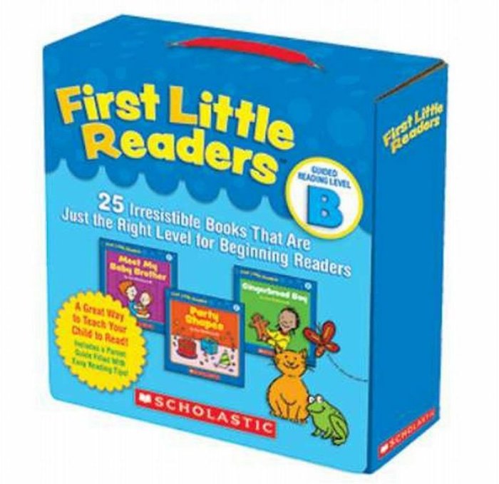 ＊小貝比的家＊FIRST LITTLE READERS:GUIDED READING LEVEL B /25本小書+1CD