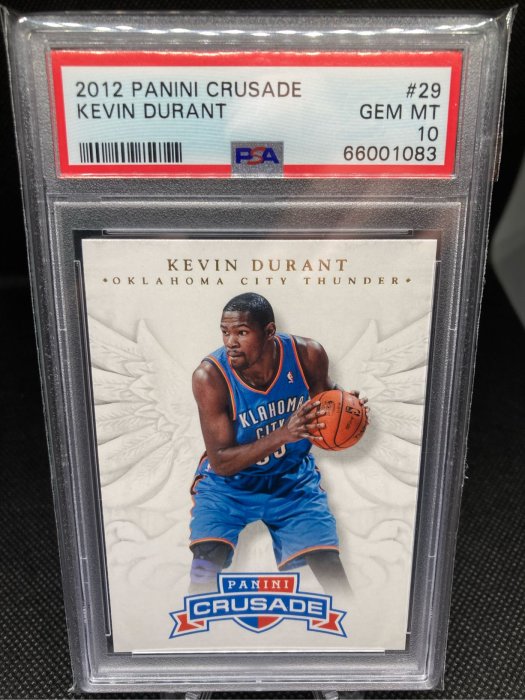 NBA  2012 Kevin Durant Crusade #29 杜蘭特鑑定卡PSA 10滿分