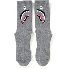 【日貨代購CITY】 A BATHING APE BAPE SHARK SOCKS 鯊魚 襪子 紅色 灰色 現貨