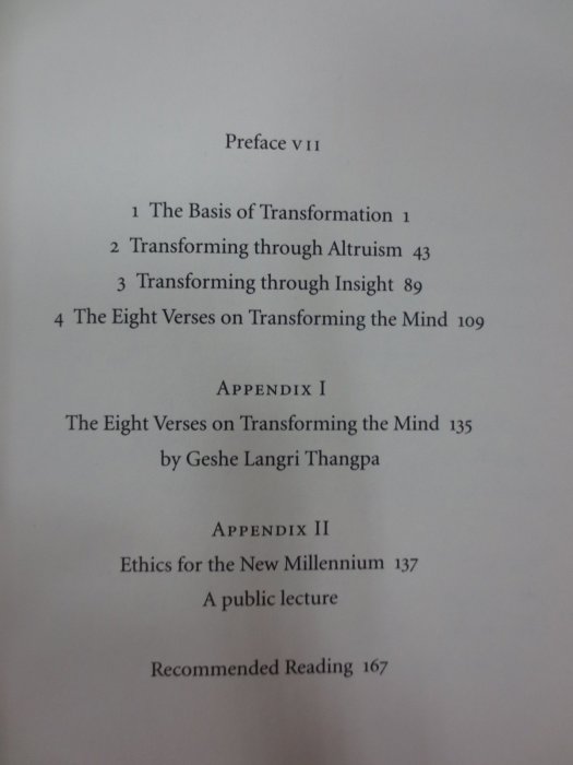 書皇8952：A5-4bc☆2000年『Transforming the Mind』《Thorsons》~精裝~