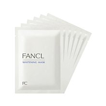 水金鈴小舖 實體店面 日本專櫃 日本 FANCL 芳珂 淡斑淨白精華面膜 6枚 美白淨白無瑕面膜 3757-21 L