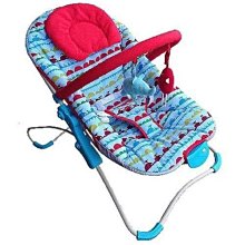 [家事達] Mother's Love 摺疊安撫搖椅-攜帶式搖椅- 藍色~ 特價 可摺疊-好方便~~~