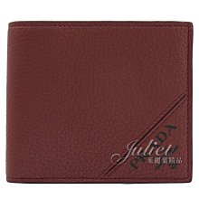 【茱麗葉精品】全新精品 PRADA 專櫃商品 2MO513 經典烙印LOGO荔枝牛皮八卡短夾.深紅 現貨