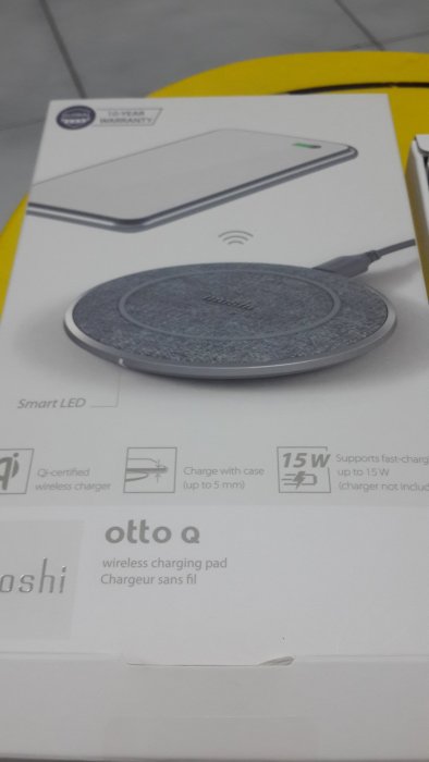 Moshi Otto Q 無線充電盤 15W 快速充電 USB-C 防過充 手機配件 附發票