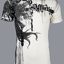 @50%OFF@ Xtreme Couture AFFLICTION T-SHIRT 破壞仿舊短T (( 含運 ))