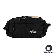 【高冠國際】THE NORTH FACE TNF 北臉 黑 刺繡 小LOGO 日版 側邊水壺袋 腰包 NM06554A