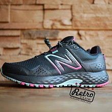 Retro CLUB【一元起標】【全新】美國品牌 NEW BALANCE WT410LC8 黑粉紅配色 越野慢跑鞋 女鞋 W24528