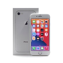 【台中青蘋果競標】Apple iPhone 8 銀 256G 螢幕面板左上破裂 瑕疵機出售 料件機出售 #77469