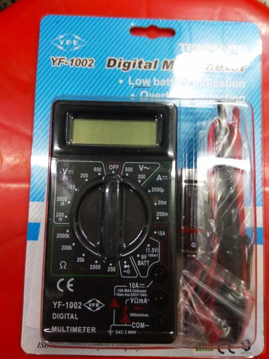 Multímetro Digital YF-1002