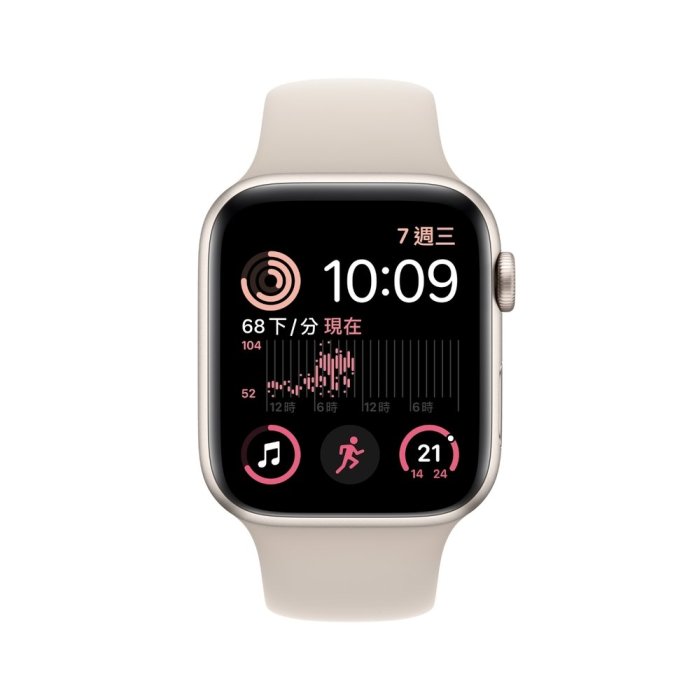 Apple Watch SE2 CELL (GPS + 行動網路) 40mm 鋁金屬錶殼配運動錶帶