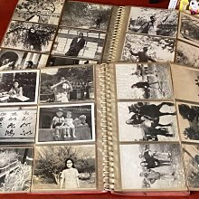【 金王記拍寶網 】(常5) 股G445 早期40-50年代台灣黑白懷舊時光老照片 約144張 正老品 兩冊合售 可參考影片