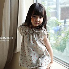 XS~XL ♥上衣(카키꽃) DISCO BONBON-2 24夏季 DBN240508-028『韓爸有衣正韓國童裝』~預購