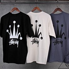 【HYDRA】Stussy Regal Crown Tee Pigment Dyed 皇冠 短踢 短T【SUY48】