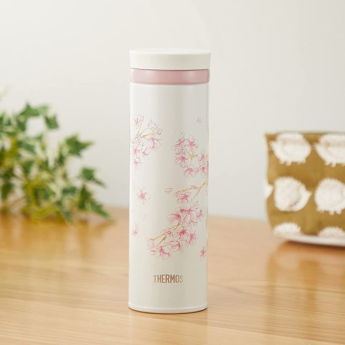 《FOS》日本製 THERMOS 膳魔師 保溫瓶 保冷壺 500ml 櫻花杯 隨行杯 環保杯 櫻花季 限定 輕量 星巴克