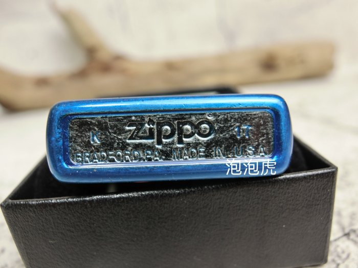 [泡泡虎] 美國 正品 Zippo 24534 藍色 煤油 打火機 [全新 現貨]