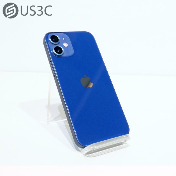 【US3C-青海店】台灣公司貨 Apple iPhone 12 mini 128G 藍色 Face ID 二手5G手機 UCare店保6個月