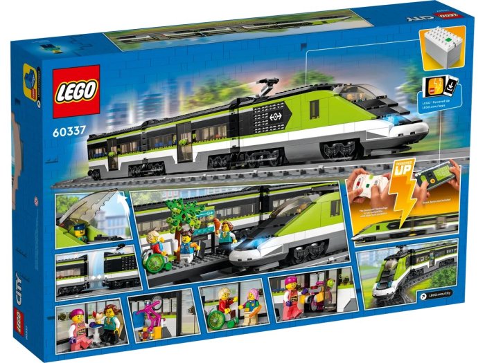 樂GO】樂高LEGO 60337 特快客運列車電車遙控火車積木盒組玩具禮物生日