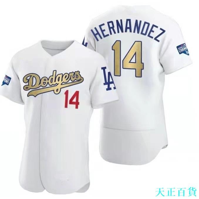 天正百貨棒球球衣Jersey Dodgers球衣道奇隊7URAS棒球服5105073524BRYANT金字冠軍版