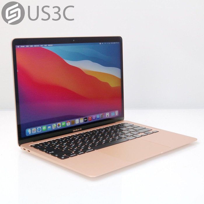 【US3C-桃園春日店】2020年 公司貨 Apple Macbook Air Retina 13吋 M1 8C8G 8G 512G 金 UCare店保6個月