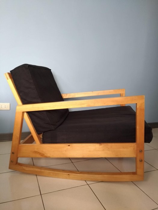 IKEA 木製可調式坐臥扶手椅/二手