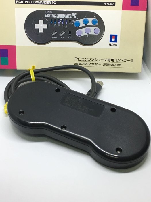 PC-Engine Hori 原廠格鬥手把 fighting commander PC controller 日本製