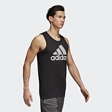 限時特價48折 現貨ADIDAS BADGE OF SPORT TANK 運動背心 CV4529 黑色 愛迪達 背心